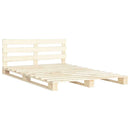 palleseng massivt fyrretræ 160 x 200 cm