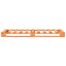 palleseng massivt fyrretræ 90 x 200 cm brun