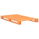 palleseng massivt fyrretræ 100 x 200 cm brun
