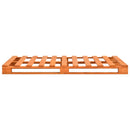 pallesengestel 140x200 cm massivt fyrretræ brun