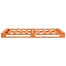 palleseng massivt fyrretræ 200 x 200 cm brun
