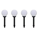 udendørslamper 8 stk. LED 15 cm med jordspyd