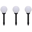 udendørslamper 6 stk. LED 20 cm med jordspyd