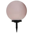 soldrevne udendørslamper LED 2 stk. 40 cm rund RGB