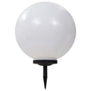 soldrevne udendørslamper LED 2 stk. 50 cm rund RGB