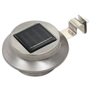 soldrevne udendørslamper LED 12 stk. 12 cm rund hvid