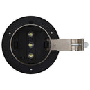 soldrevne udendørslamper LED 12 stk. 12 cm rund hvid