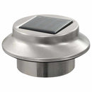 soldrevne udendørslamper LED 12 stk. 12 cm rund hvid