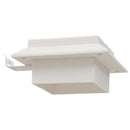 soldrevne udendørslamper LED 12 stk. 12 cm firkantet hvid
