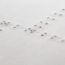 aviator-skrivebord 112 x 50 x 76 cm metal sølvfarvet
