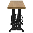 konsolbord med symaskinebase 110 x 40 x 75 cm