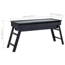 bærbar campinggrill 60x22,5x33 cm