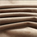 mørklægningsgardiner 2 stk. med ringe 140 x 175 cm fløjl beige