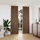 mørklægningsgardiner med kroge 2 stk. 140 x 245 cm fløjl beige