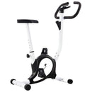 motionscykel med bæltemodstand sort
