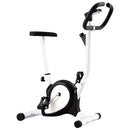 motionscykel med bæltemodstand sort