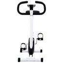 motionscykel med bæltemodstand sort