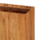 hævet plantekasse 150x30x50 cm massivt akacietræ