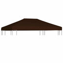 pavillontopdække 310 g/m² 3 x 4 m brun