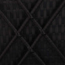Havens solsenge med pude 3 pcs Sort Poly rattan