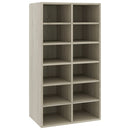 skoreol 54x34x100,5 cm konstrueret træ sonoma-eg