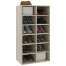 skoreol 54x34x100,5 cm konstrueret træ sonoma-eg
