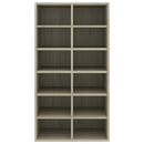 skoreol 54x34x100,5 cm konstrueret træ sonoma-eg