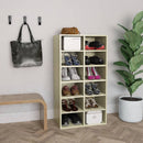 skoreol 54x34x100,5 cm konstrueret træ sonoma-eg