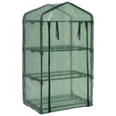minidrivhus i 3 niveauer 69 x 49 x 125 cm