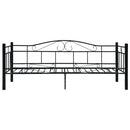 stel til daybed 90x200 cm metal sort