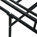 stel til daybed 90x200 cm metal sort