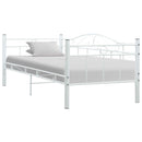 stel til daybed 90x200 cm metal hvid
