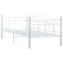 stel til daybed 90x200 cm metal hvid