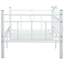 stel til daybed 90x200 cm metal hvid