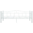 stel til daybed 90x200 cm metal hvid