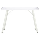 skrivebord 90x50x79 cm hvid