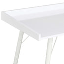 skrivebord 90x50x79 cm hvid
