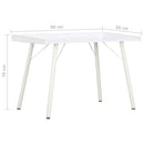 skrivebord 90x50x79 cm hvid