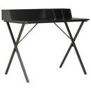 skrivebord 80 x 50 x 84 cm sort