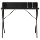 skrivebord 80 x 50 x 84 cm sort