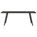 sofabord 120x60x46 cm sort