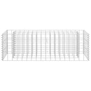 gabion-højbed 90x30x30 cm galvaniseret stål