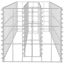 gabion-højbed 90x30x30 cm galvaniseret stål