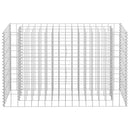 gabion-højbed 90x30x60 cm galvaniseret stål