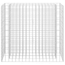 gabion-højbed 90x30x90 cm galvaniseret stål