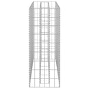 gabion-højbed 90x30x90 cm galvaniseret stål