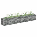 gabion-højbed 180x30x30 cm galvaniseret stål