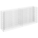 gabion-højbed 180x30x90 cm galvaniseret stål