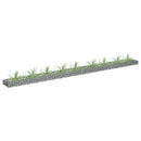 gabion-højbed 360x30x10 cm galvaniseret stål