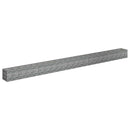 gabion-højbed 450x30x30 cm galvaniseret stål